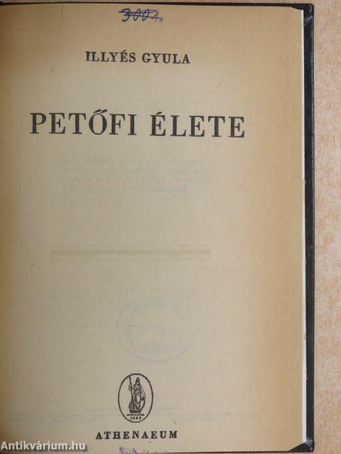 Petőfi élete