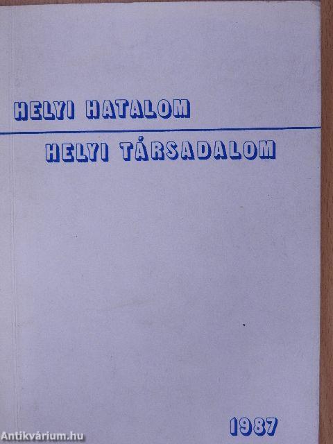 Helyi hatalom-helyi társadalom