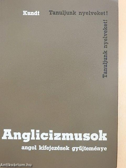 Anglicizmusok