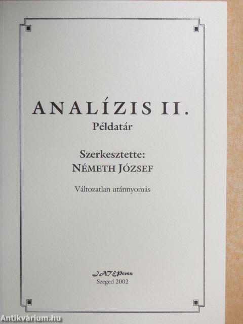 Analízis II.