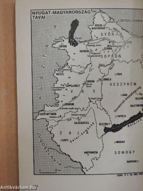 Hazánk kis tavai, tárolói