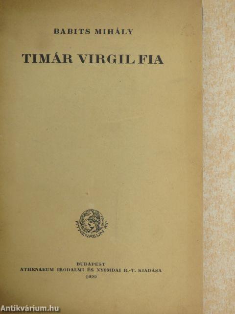 Timár Virgil fia