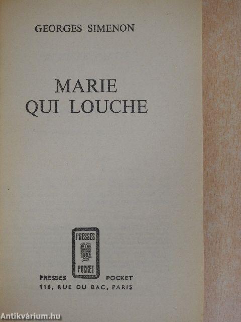 Marie qui louche