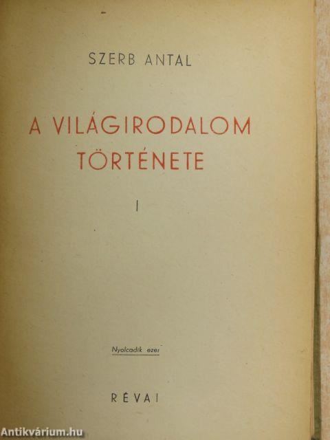 A világirodalom története I-III.