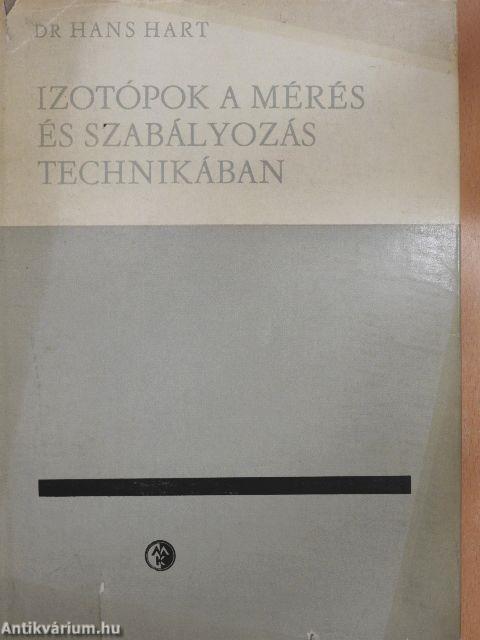 Izotópok a mérés- és szabályozás technikában