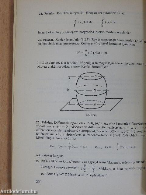 Bevezetés a numerikus matematikába