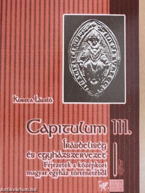 Capitulum III. 
