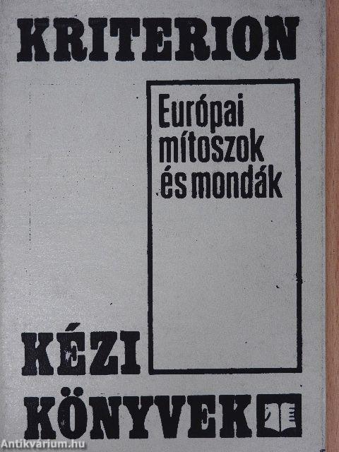 Európai mítoszok és mondák