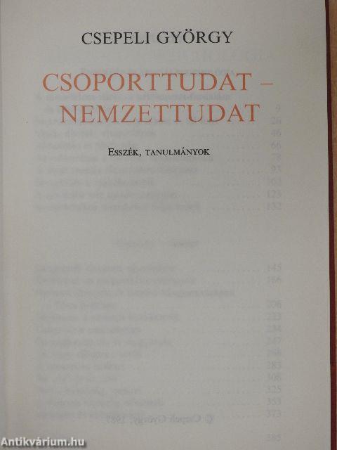 Csoporttudat - Nemzettudat