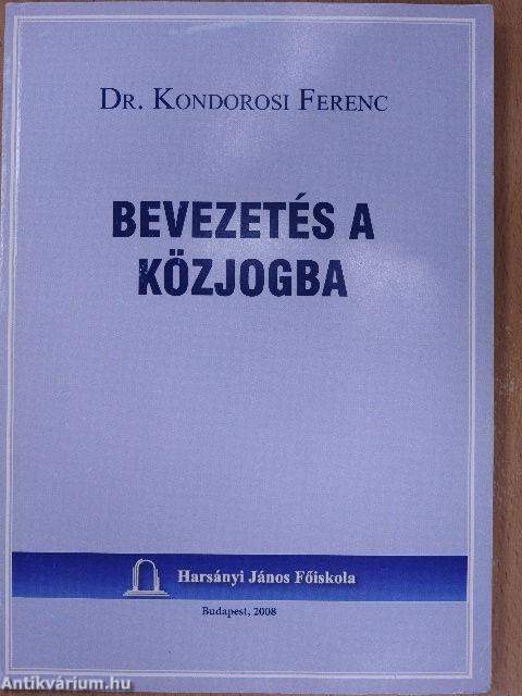 Bevezetés a közjogba