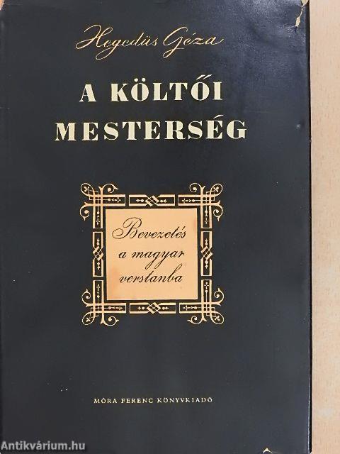 A költői mesterség