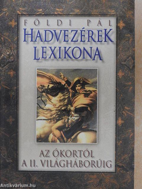 Hadvezérek lexikona