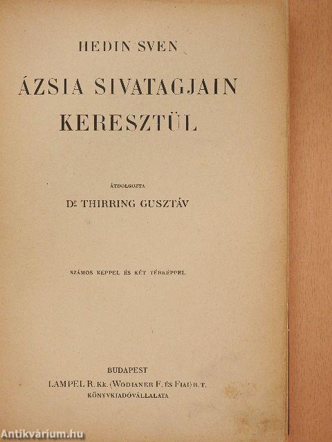 Ázsia sivatagjain keresztül