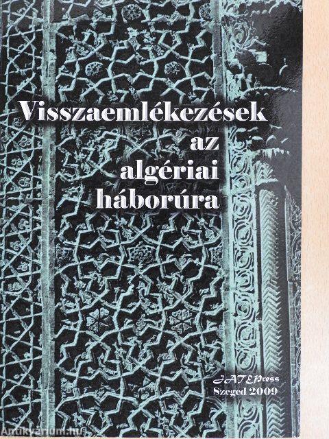 Visszaemlékezések az algériai háborúra