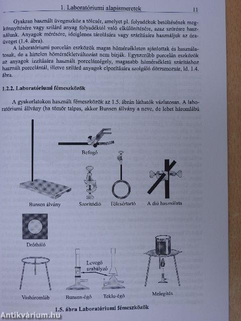 Laboratóriumi gyakorlatok általános kémiából