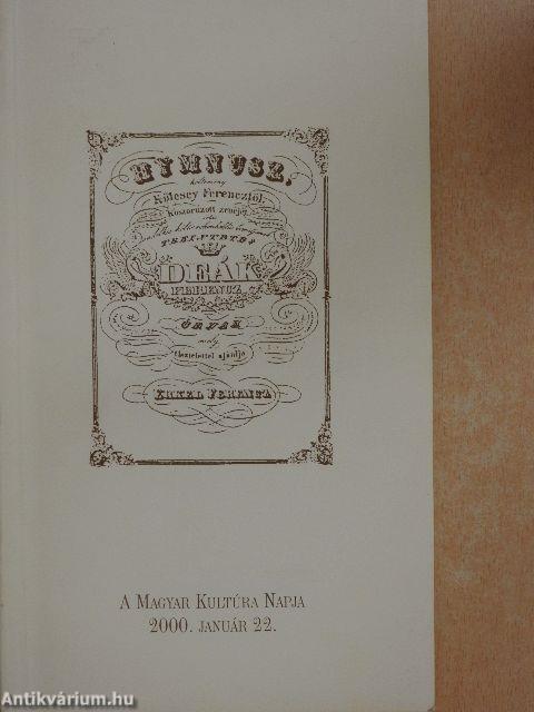 A Magyar Kultúra Napja 2000. január 22.