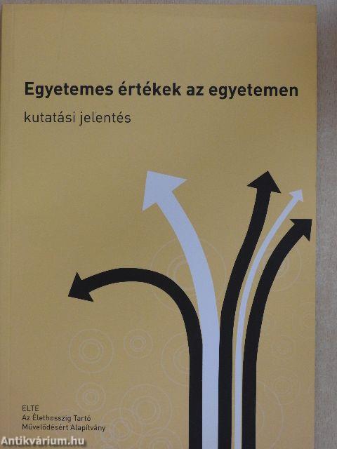 Egyetemes értékek az egyetemen