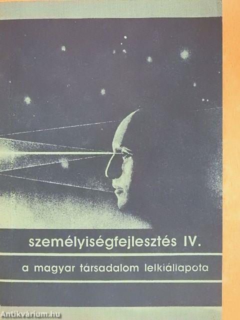 Személyiségfejlesztés IV.