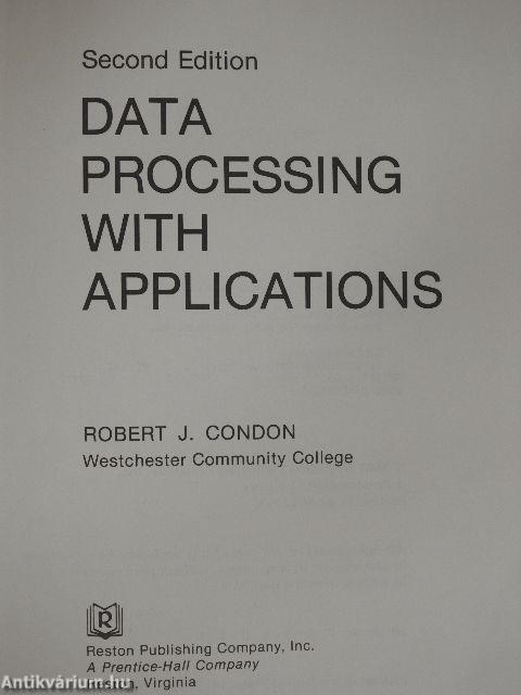 Data Processing with Applications