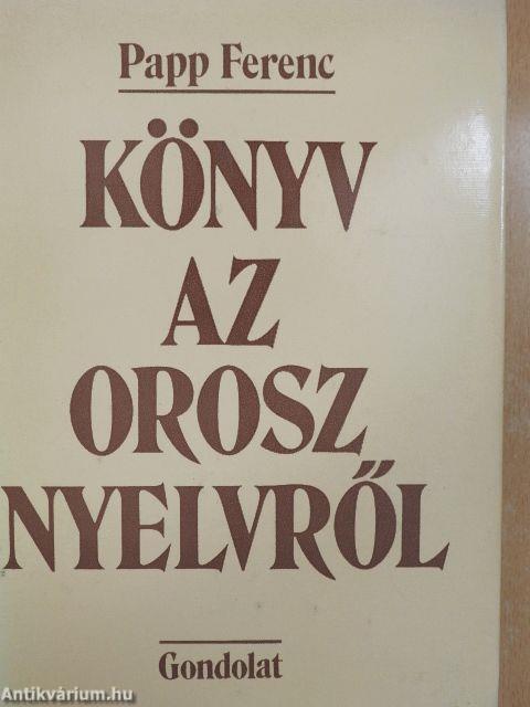 Könyv az orosz nyelvről