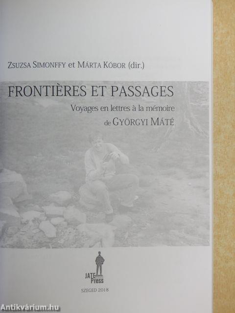 Frontiéres et Passages