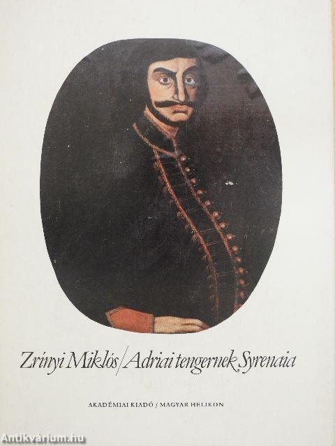 Adriai tengernek Syrenaia (facsimile)/Utószó az Adriai tengernek Syrenaia hasonmás kiadásához