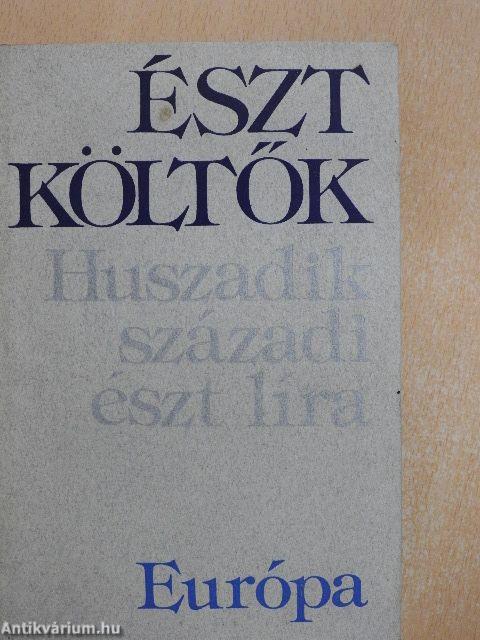 Észt költők