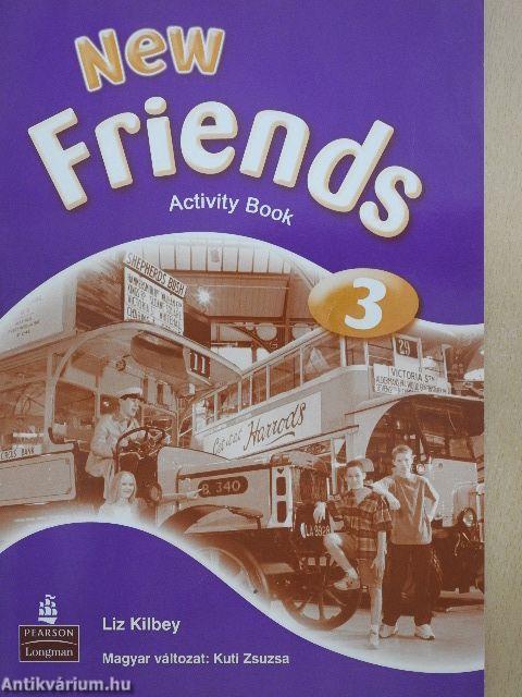 New Friends 3. - Activity Book - CD-vel