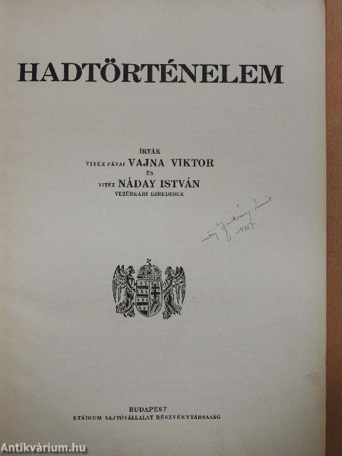 Hadtörténelem I.