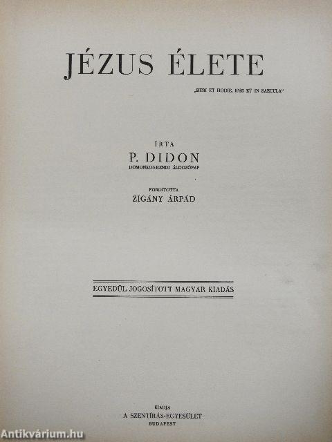 Jézus élete