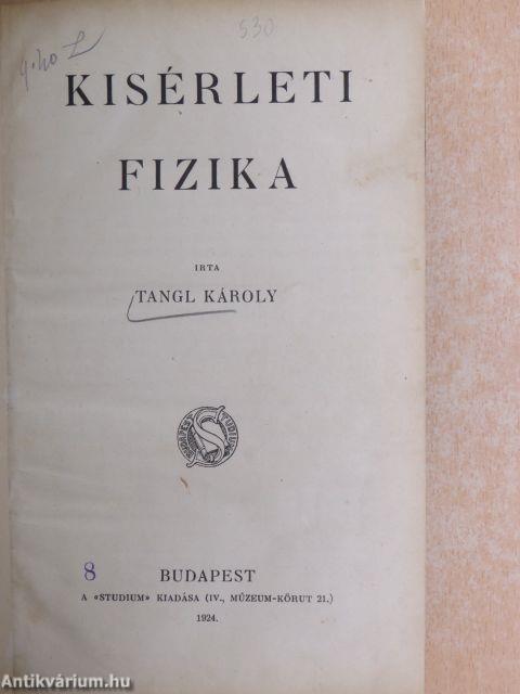 Kisérleti fizika