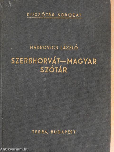 Szerbhorvát-magyar szótár