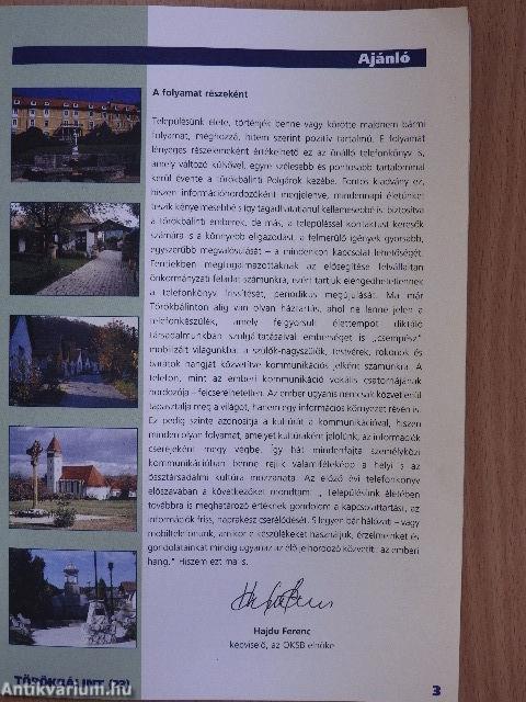 Városi Telefonkönyv - Törökbálint 2002