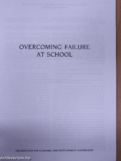 Overcoming Failure at School