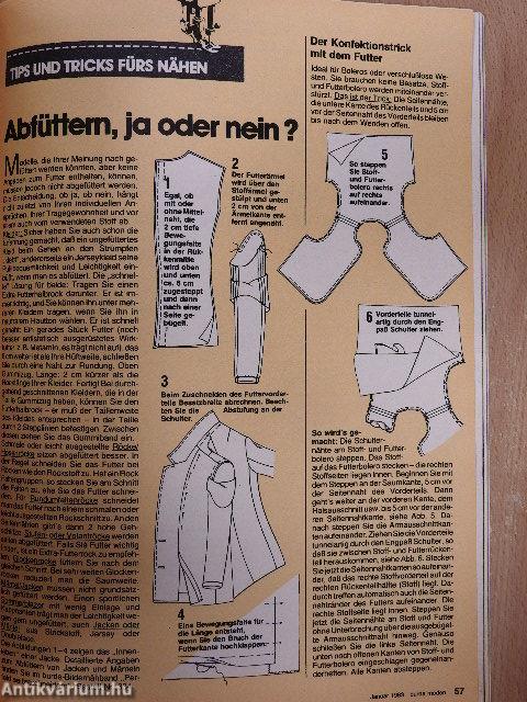 Burda Moden Januar 1983