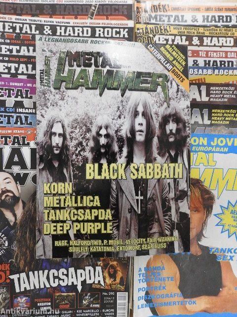 Új Metal Hammer H/HammerWorld 1993; 1998; 2003; 2014-2018; 2020. (vegyes számok) (15 db)