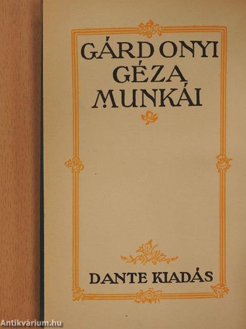 "35 kötet a Gárdonyi Géza munkái sorozatból (nem teljes sorozat)"