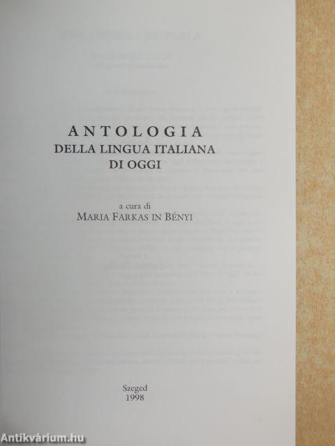 Antologia della Lingua Italiana di Oggi