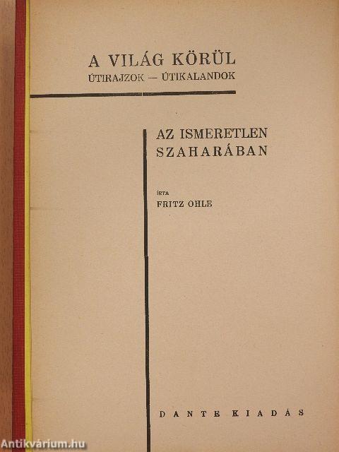 Az ismeretlen Szaharában