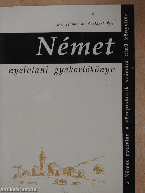 Német nyelvtani gyakorlókönyv