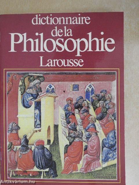 Dictionnaire de la philosophie