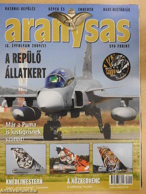 Aranysas 2009. november