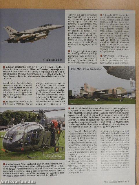 Aranysas 2009. november