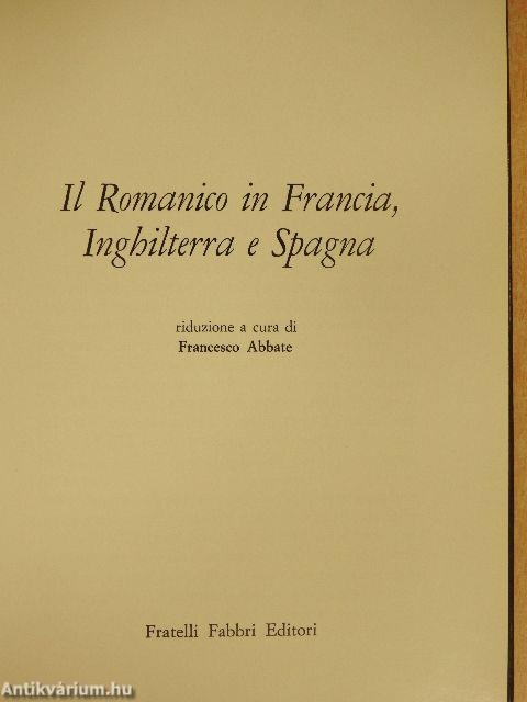 Il Romanico in Francia, Inghilterra e Spagna