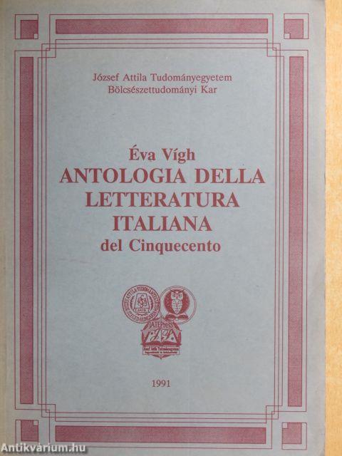 Antologia della Letteratura Italiana del Cinquecento I.