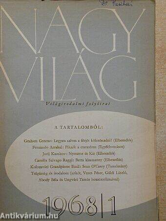 Nagyvilág 1968. január