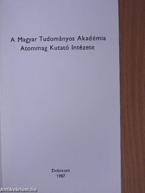 MTA ATOMKI- A Magyar Tudományos Akadémia Atommag Kutató Központ Intézete