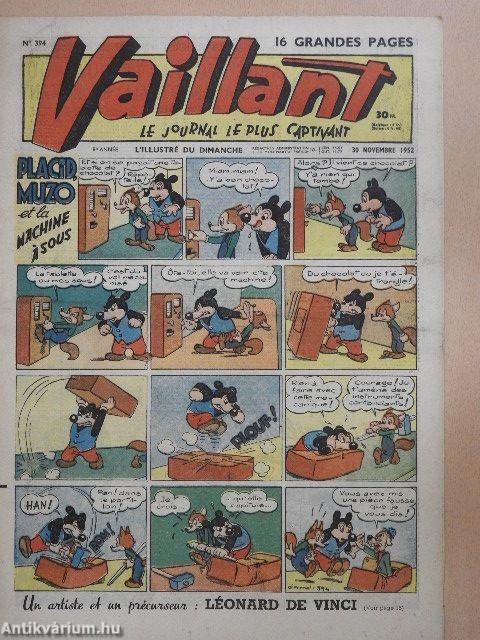 PIF Vaillant 30. Novembre 1952