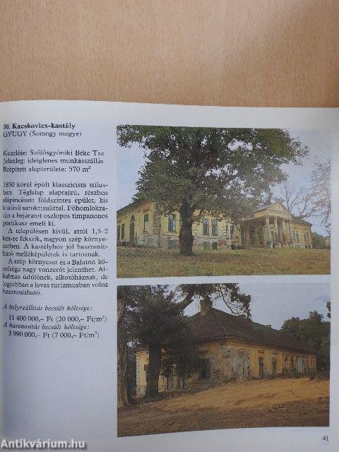 Védett kastélyok hasznosítása Magyarországon