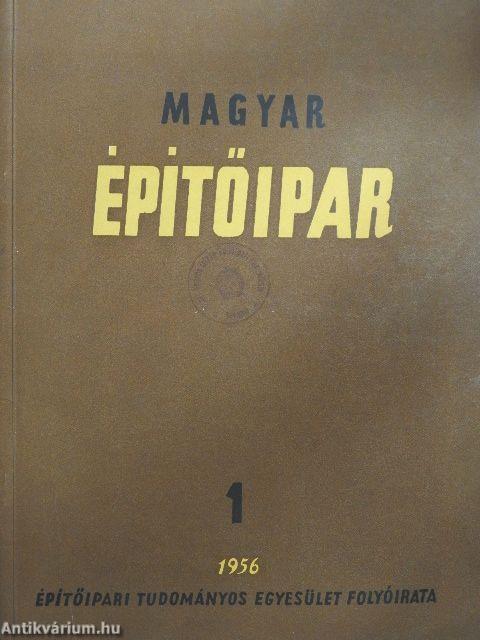 Magyar Építőipar 1956. január